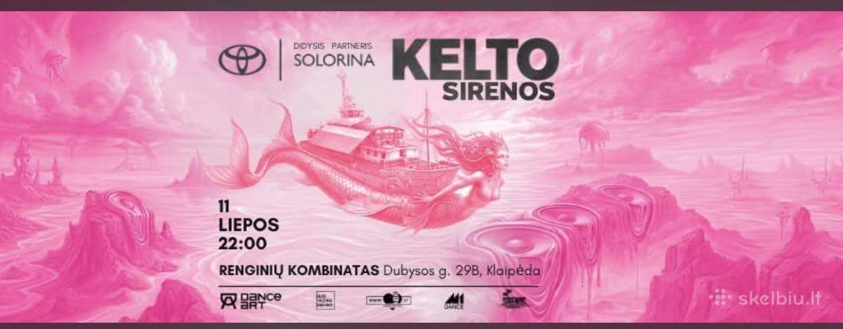 Parduodu 5 bilietus į Sirenas 07.11