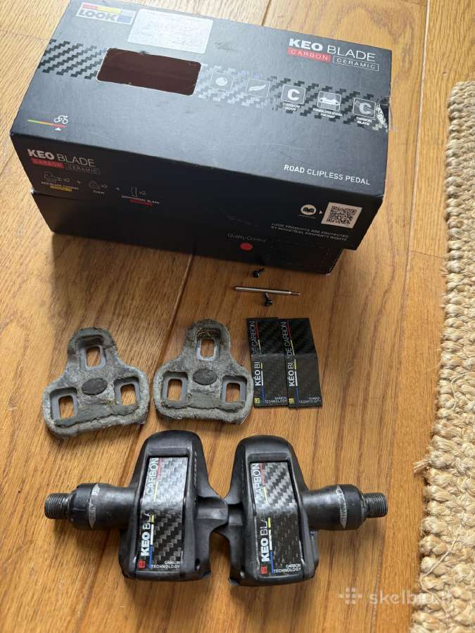 Naudoti „Keo Blade Carbon Ceramic“ pedalai, neseni - nuotraukos Nr. 3