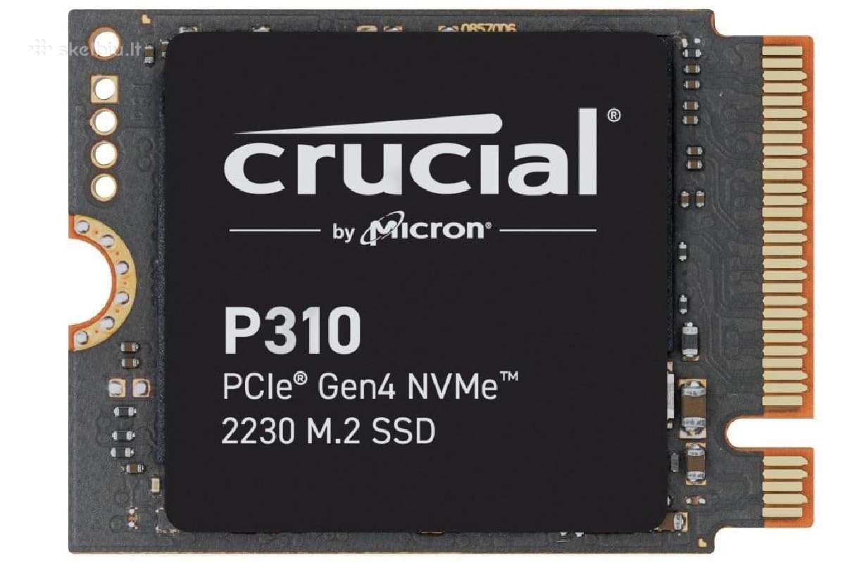 Parduodu Crucial P310 Nvme SSD, 1 TB