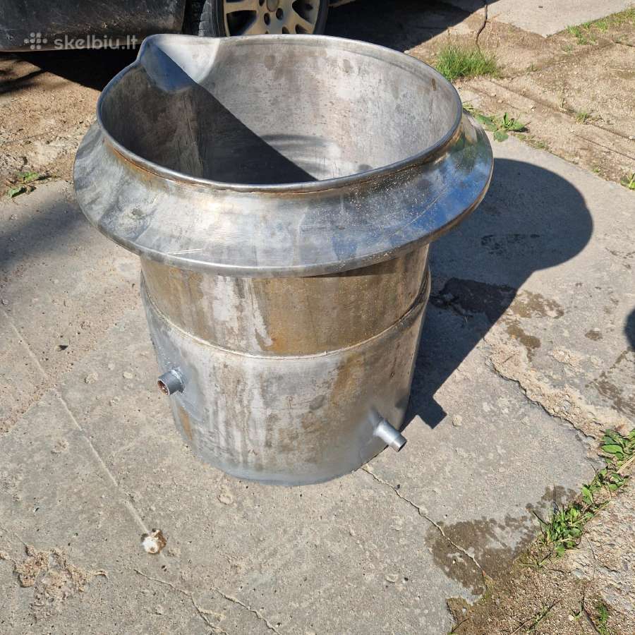Nerūdijančio plieno indas dvigubom sienom