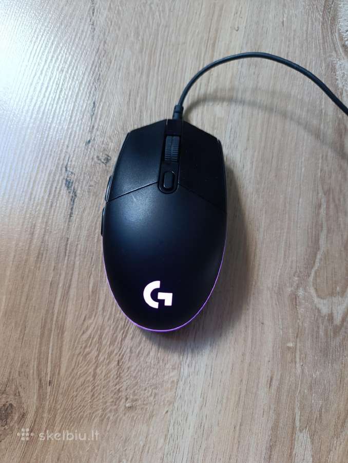 Žaidimų pelė Logitech G102 Lightsync Black