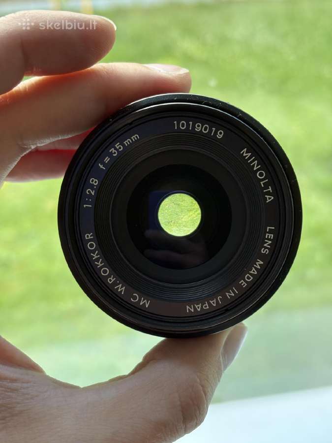 Minolta Mc/md objektyvų kolekcija - nuotraukos Nr. 3