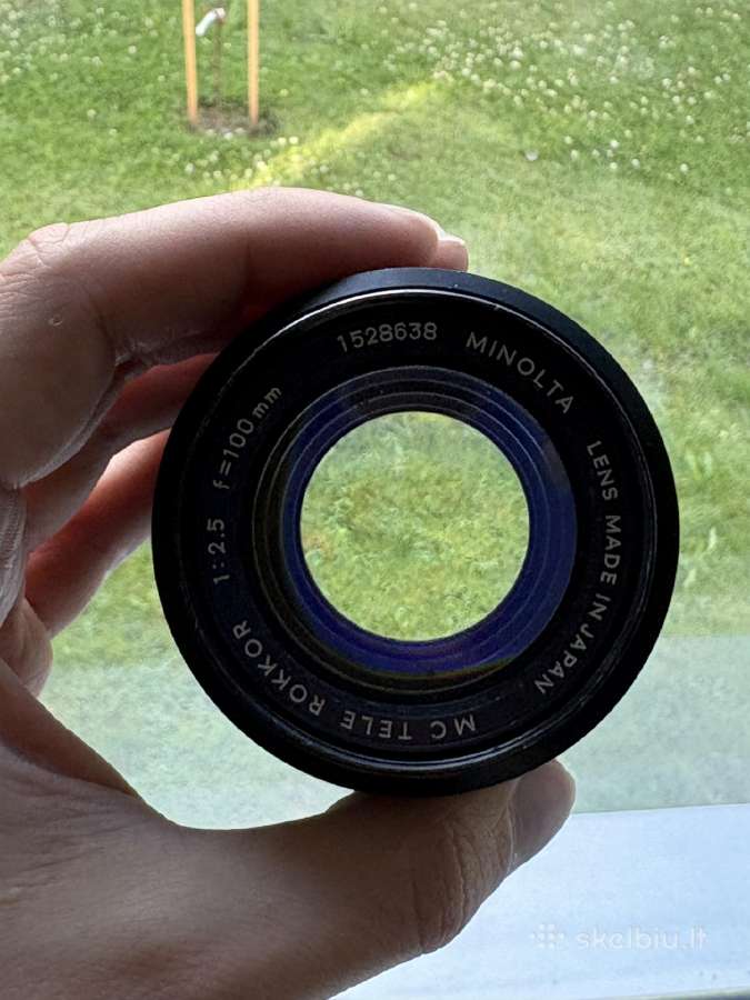 Minolta Mc/md objektyvų kolekcija - nuotraukos Nr. 5