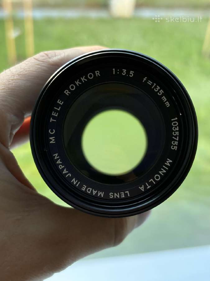 Minolta Mc/md objektyvų kolekcija - nuotraukos Nr. 6
