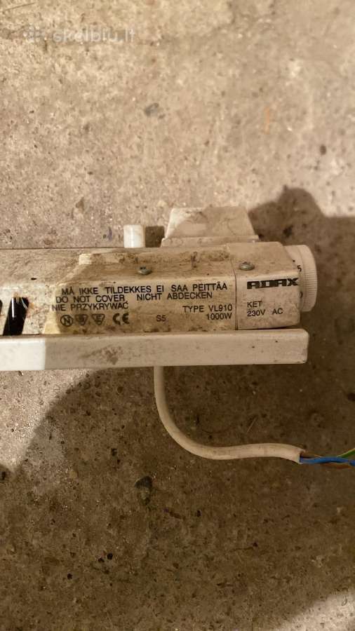 Elektriniai Adax radiatoriai - šildytuvai - nuotraukos Nr. 2