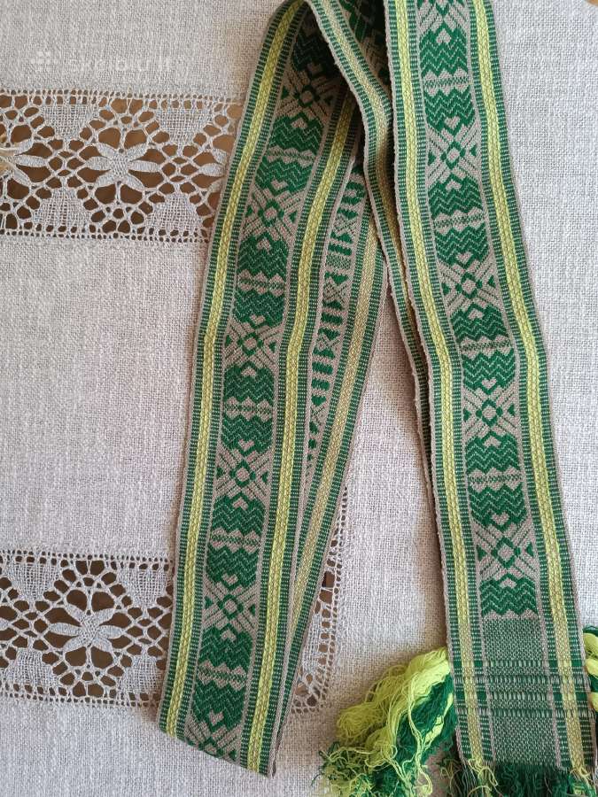 Senovinės tautinės juostos su užrašais - nuotraukos Nr. 8
