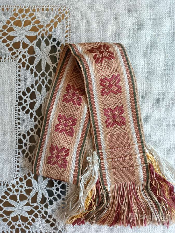 Senovinės tautinės juostos su užrašais - nuotraukos Nr. 11