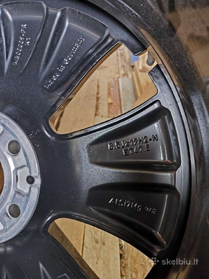 Mercedes Benz oridinalus ratlankis su padangomis - nuotraukos Nr. 5