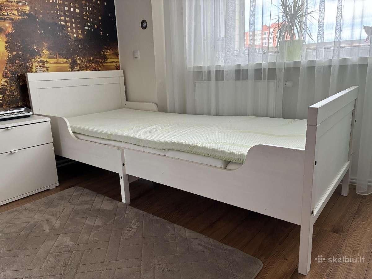 Ikea Sundvik lova su čiužiniu ir antčiužiniu