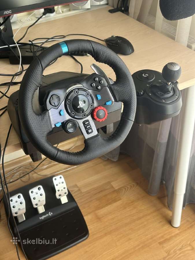 G29 logitech vairo komplektas