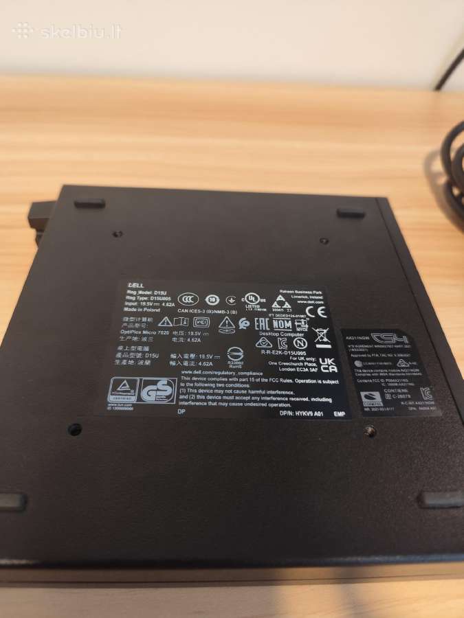 Dell Optiplex Micro 7020 - nuotraukos Nr. 3
