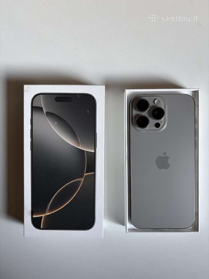 Apple iPhone 16 Pro Max 256 Natural Titanium