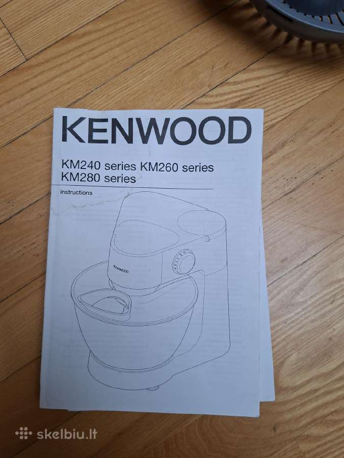 Virtuvinio kombaino Kenwood Km260 Prospero priedai - nuotraukos Nr. 6