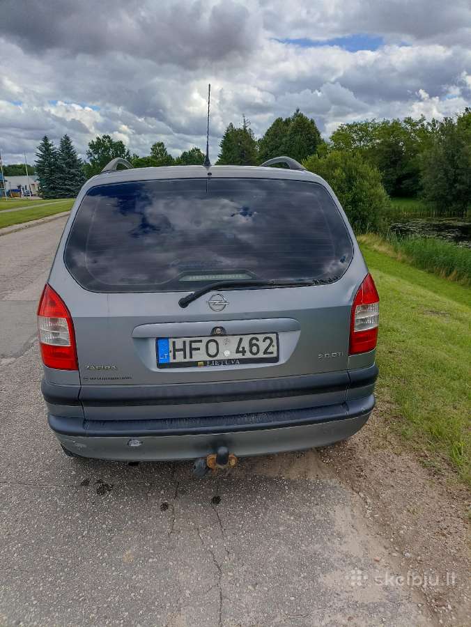Opel Zafira 2.0 Dti 2004 m - nuotraukos Nr. 3