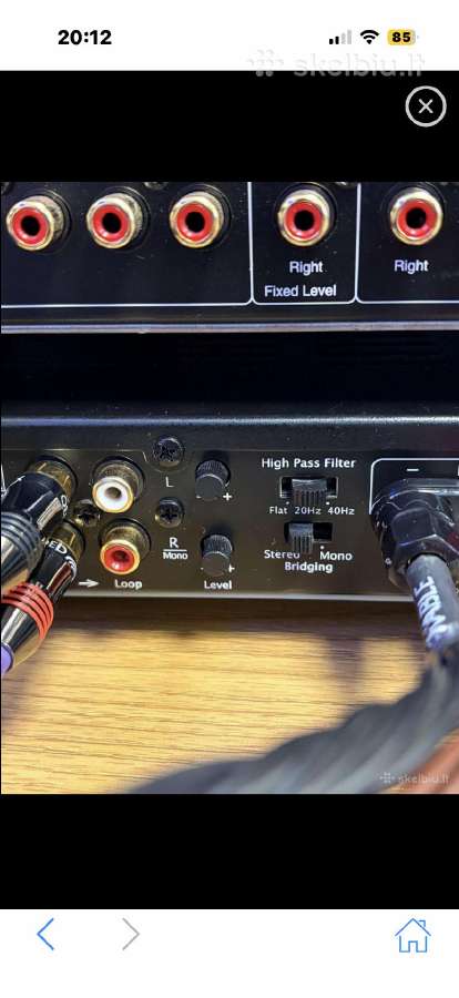 Parasound Stereo Komplektas (Usa) - nuotraukos Nr. 5