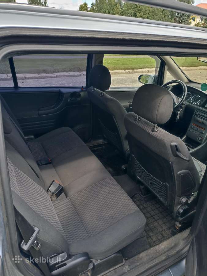 Opel Zafira 2.0 Dti 2004 m - nuotraukos Nr. 7