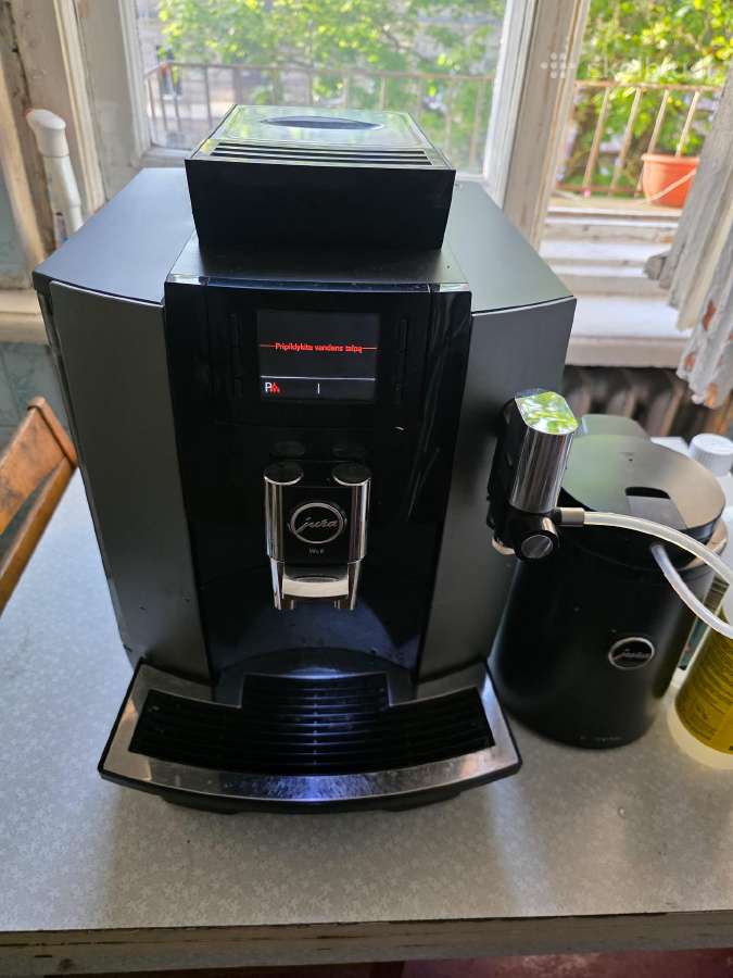 Jura We8 Dark Inox automatinis kavos aparatas