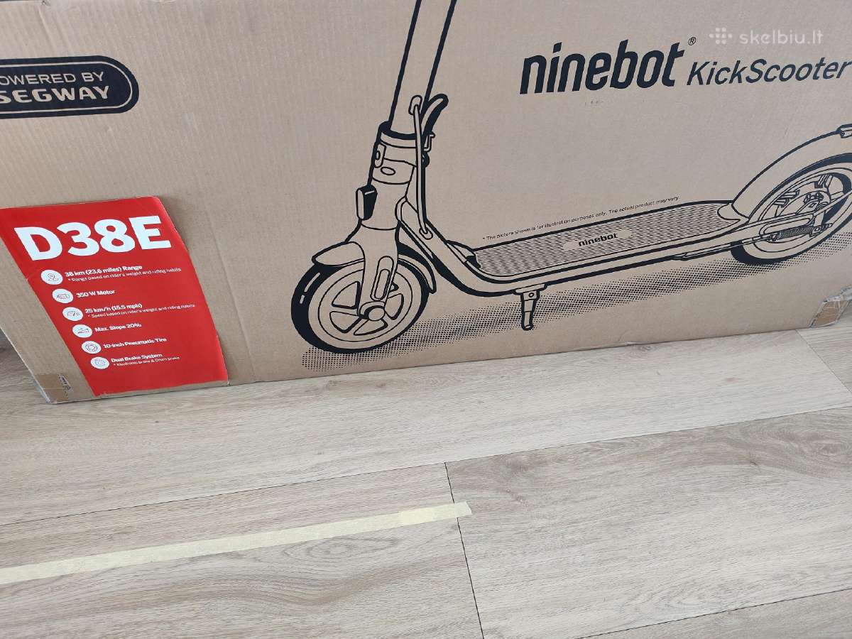 Segway Ninebot D38e 2vnt iki 120km rida - nuotraukos Nr. 6