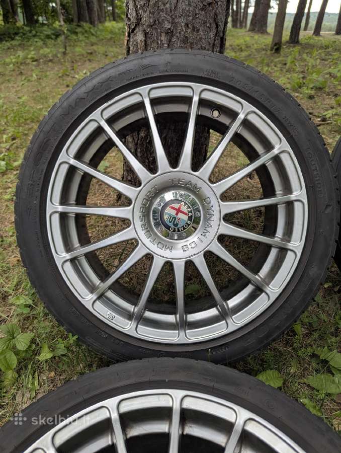 R17 5x98 ir 5x110 Team Dinamics Monza R ratlankiai - nuotraukos Nr. 4