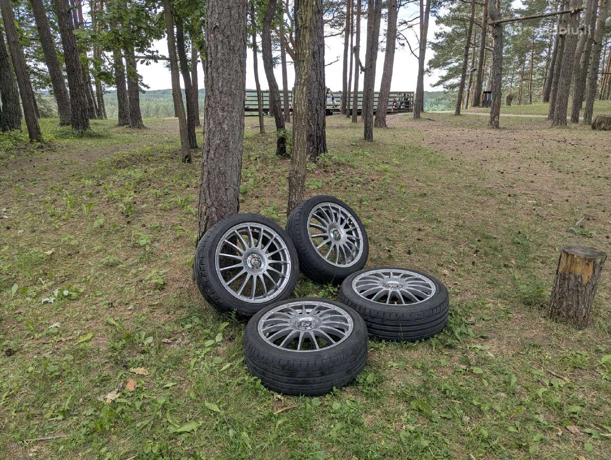R17 5x98 ir 5x110 Team Dinamics Monza R ratlankiai