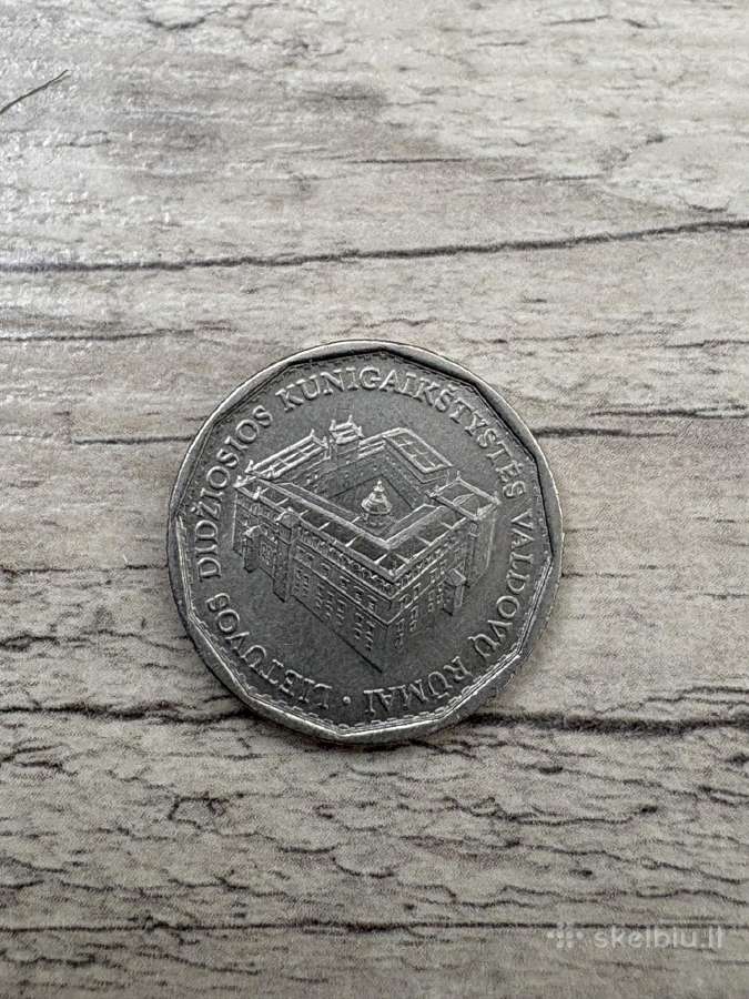 1 lito proginė moneta 2005 metai