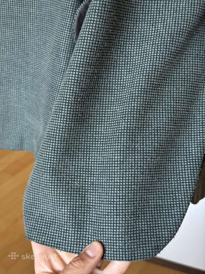Žalias vintažinis vyriškas švarkas 3xl/4xl - nuotraukos Nr. 13