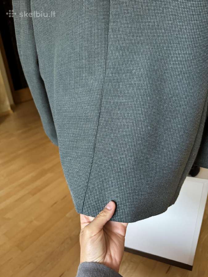 Žalias vintažinis vyriškas švarkas 3xl/4xl - nuotraukos Nr. 20