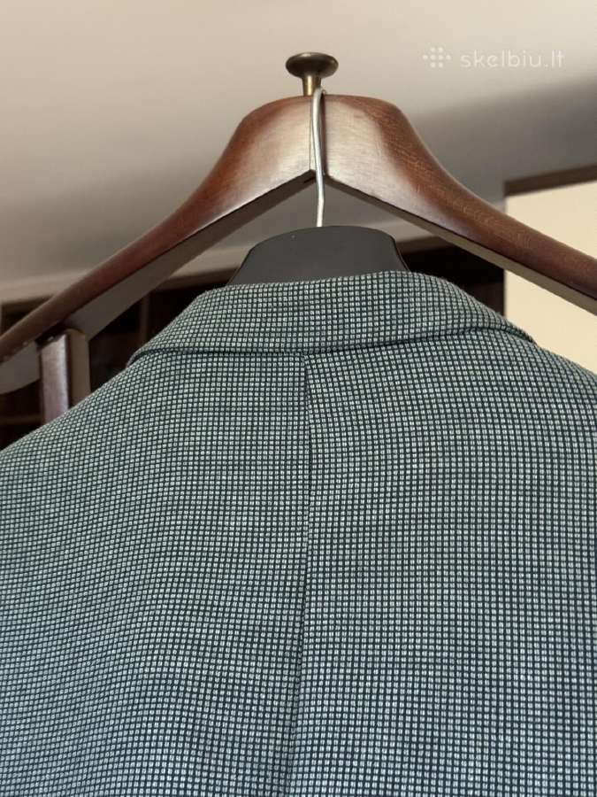 Žalias vintažinis vyriškas švarkas 3xl/4xl - nuotraukos Nr. 22