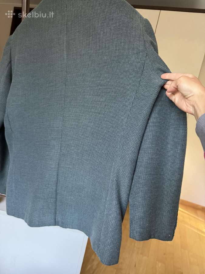 Žalias vintažinis vyriškas švarkas 3xl/4xl - nuotraukos Nr. 23