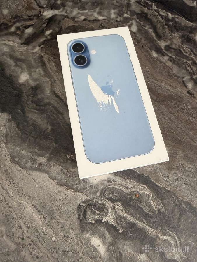 Naujas iPhone 17 256gb Mist Blue