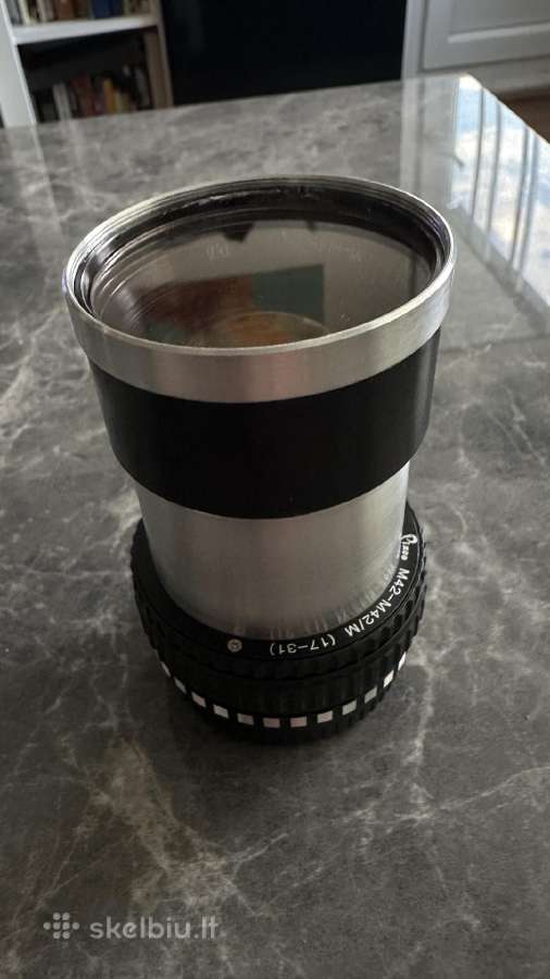 Projekcinis f1.2 objektyvas fuji sistemai