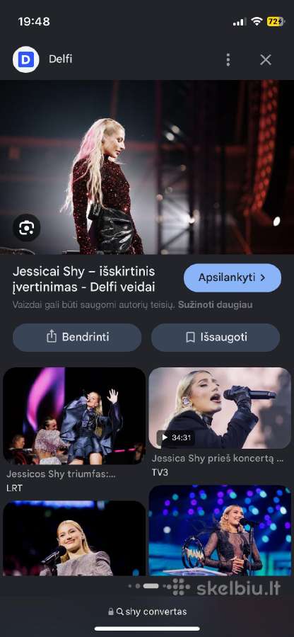 Parduodu Du bilietus į Shy koncerta 28d