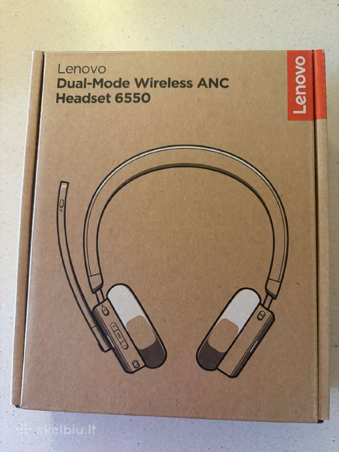 Naujos lenovo dual mode wireless anc ausines
