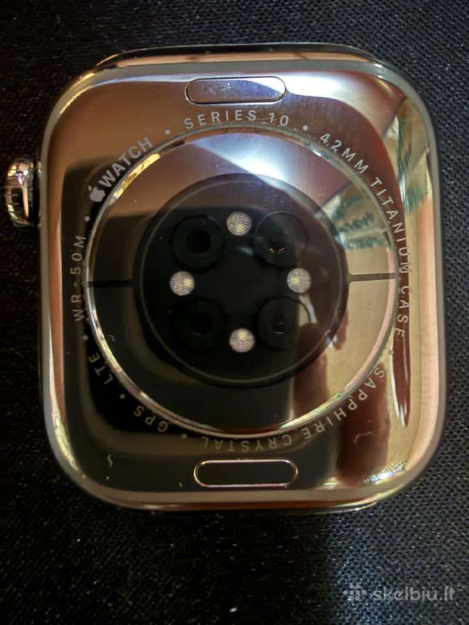 Apple Watch Series 10 GPS+esim Titanium - nuotraukos Nr. 4