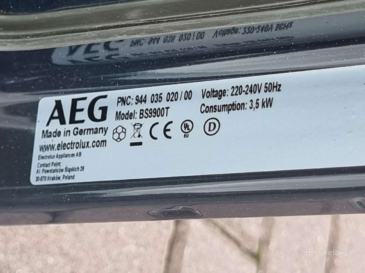 Nauja Aeg Bks99933t su Garais + garantija - nuotraukos Nr. 19