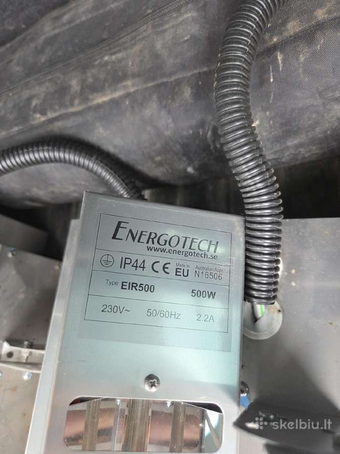 Energotech Eir500 spinduliniai šildytuvai - nuotraukos Nr. 5