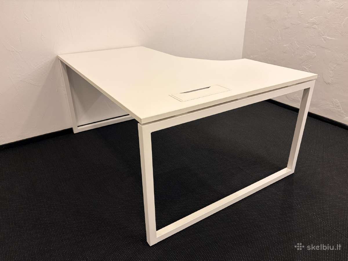 Kokybiškas baltas darbo stalas (ne ikea)