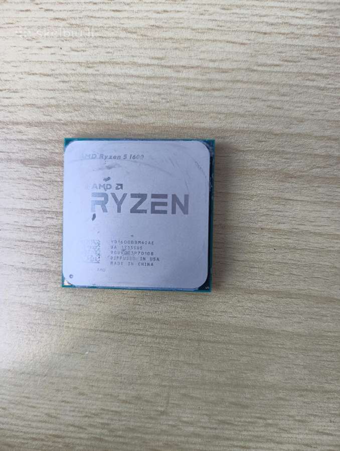 Ryzen 5 1600 Cpu Procesorius