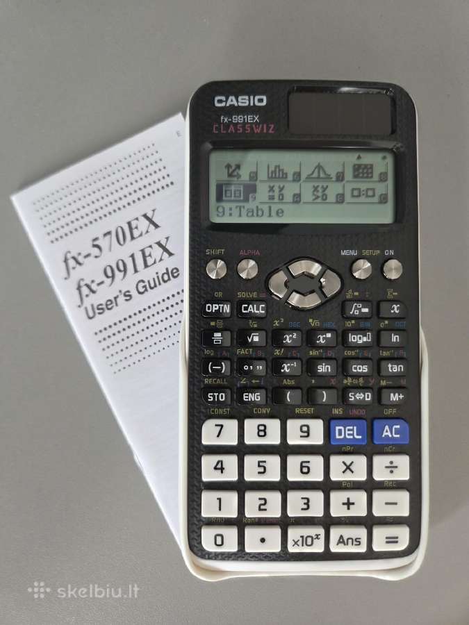 Casio fx-991-ex skaičiuotuvas - nuotraukos Nr. 2