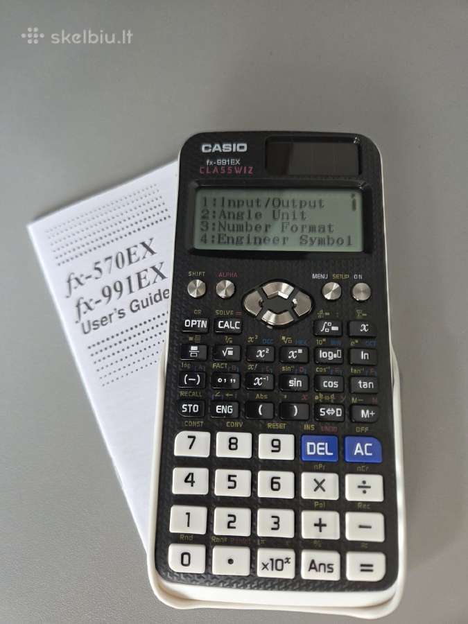 Casio fx-991-ex skaičiuotuvas - nuotraukos Nr. 6