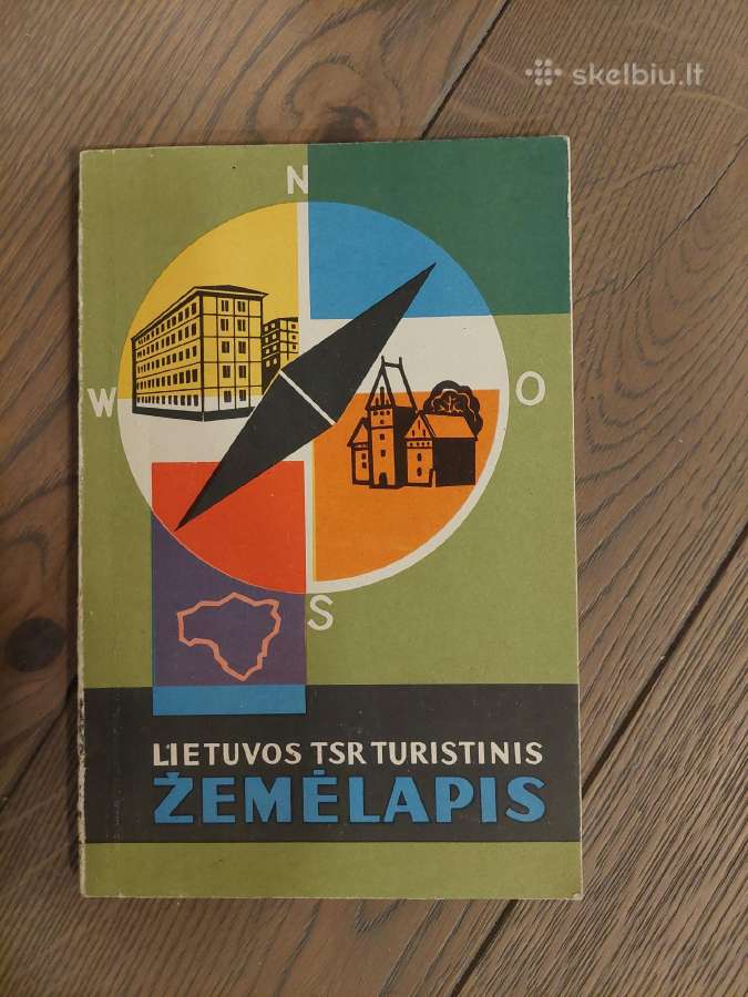Lietuvos Tsr turistinis žemėlapis
