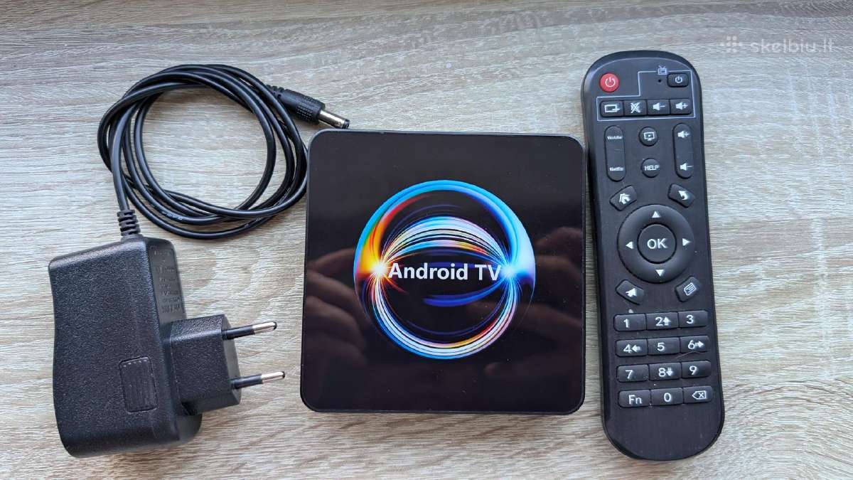 TV priedėlis Ott TV Box 4gb RAM / 64gb Android 14