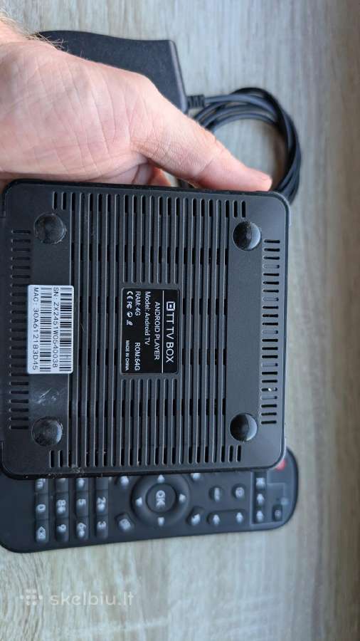 TV priedėlis Ott TV Box 4gb RAM / 64gb Android 14 - nuotraukos Nr. 3