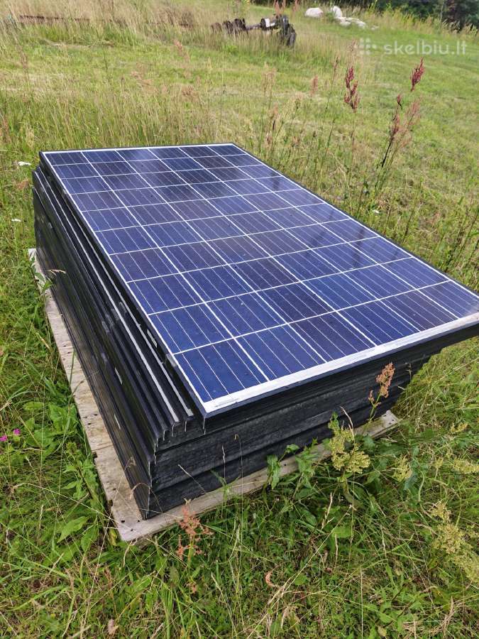 Saulės moduliai 265w