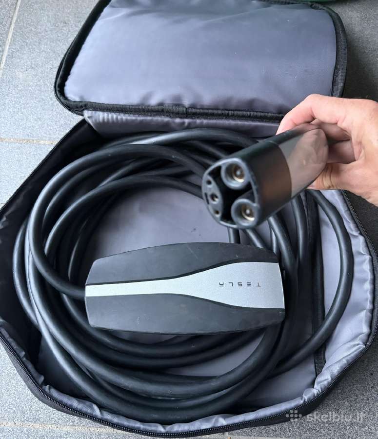 Tesla Usa mobilus įkroviklis iki 7,4 kw