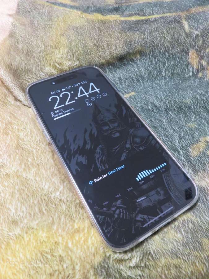 iPhone 14 Pro Max 100%, baterijos sveikata.