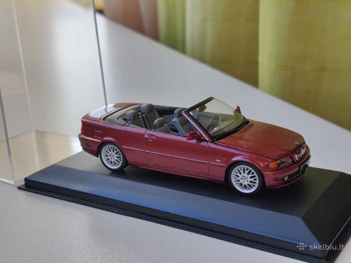 1:43 bmw e46 323ci cabriolet minichamps