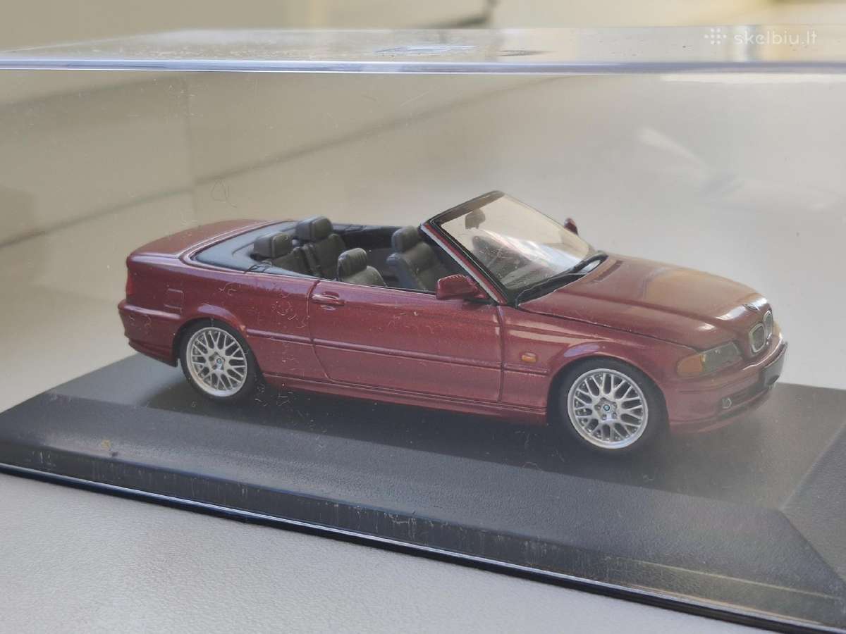 1:43 bmw e46 323ci cabriolet minichamps - nuotraukos Nr. 6