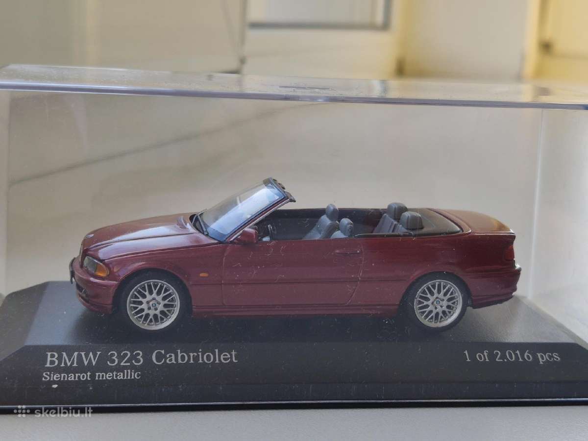 1:43 bmw e46 323ci cabriolet minichamps - nuotraukos Nr. 7