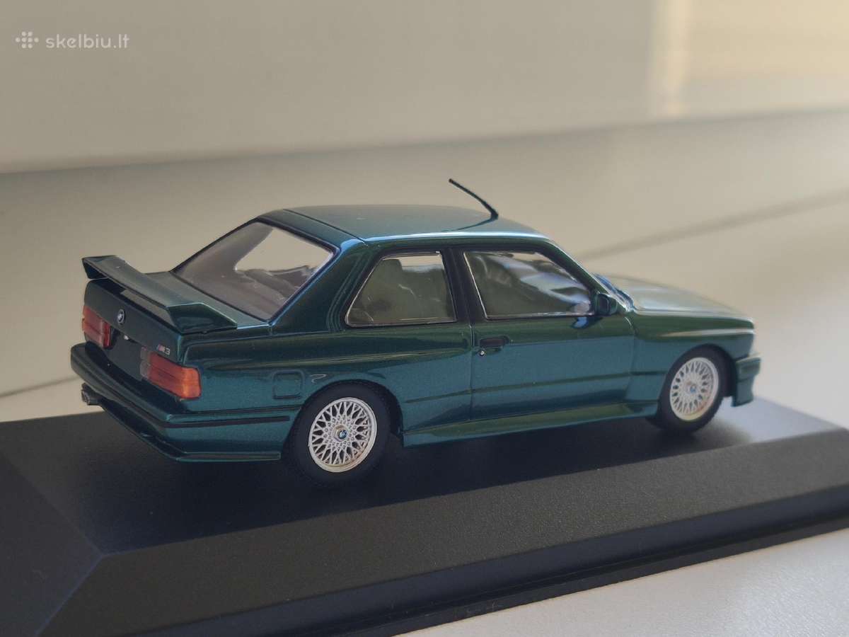 1:43 bmw e30 m3 coupe minichamps - nuotraukos Nr. 2